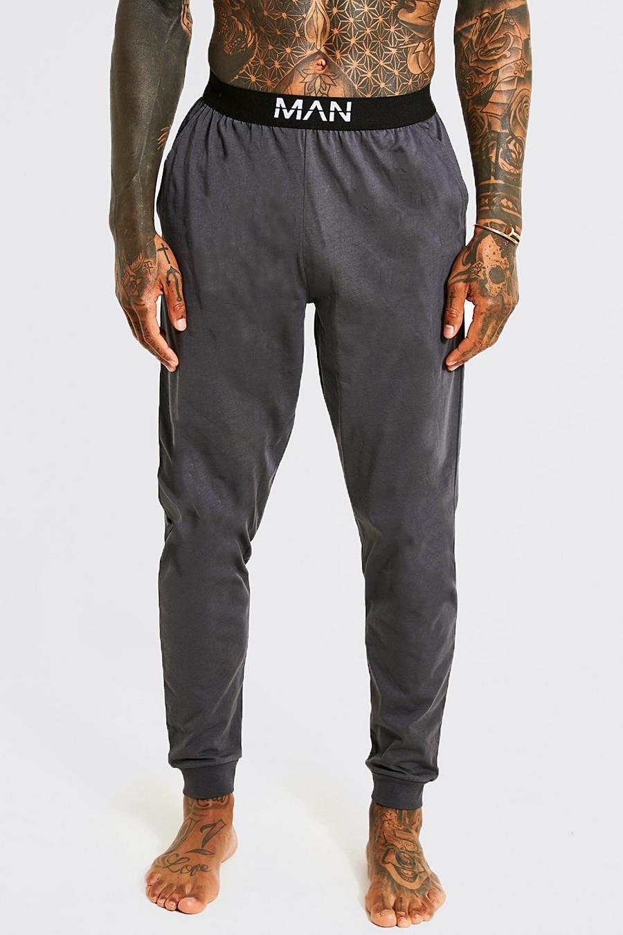 Pantaloni tuta da casa Core, Charcoal grigio image number 1