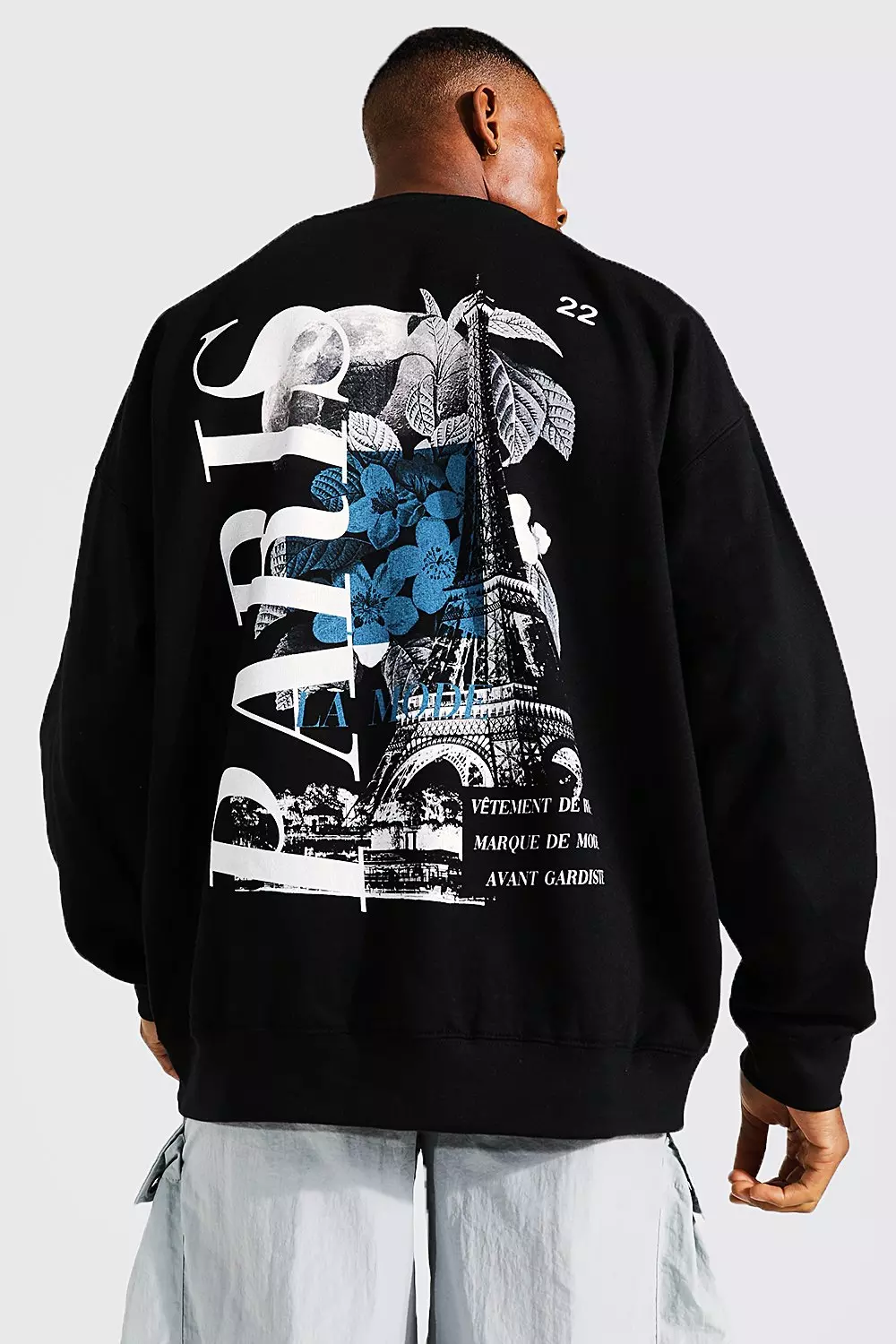 Graphic 2025 print sweatshirt