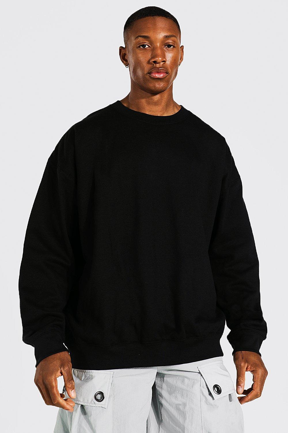 Graphic black sweater sale