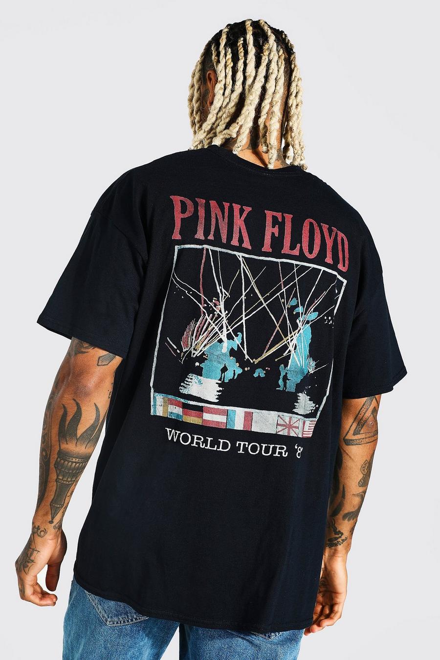 Black Pink Floyd Oversize t-shirt image number 1