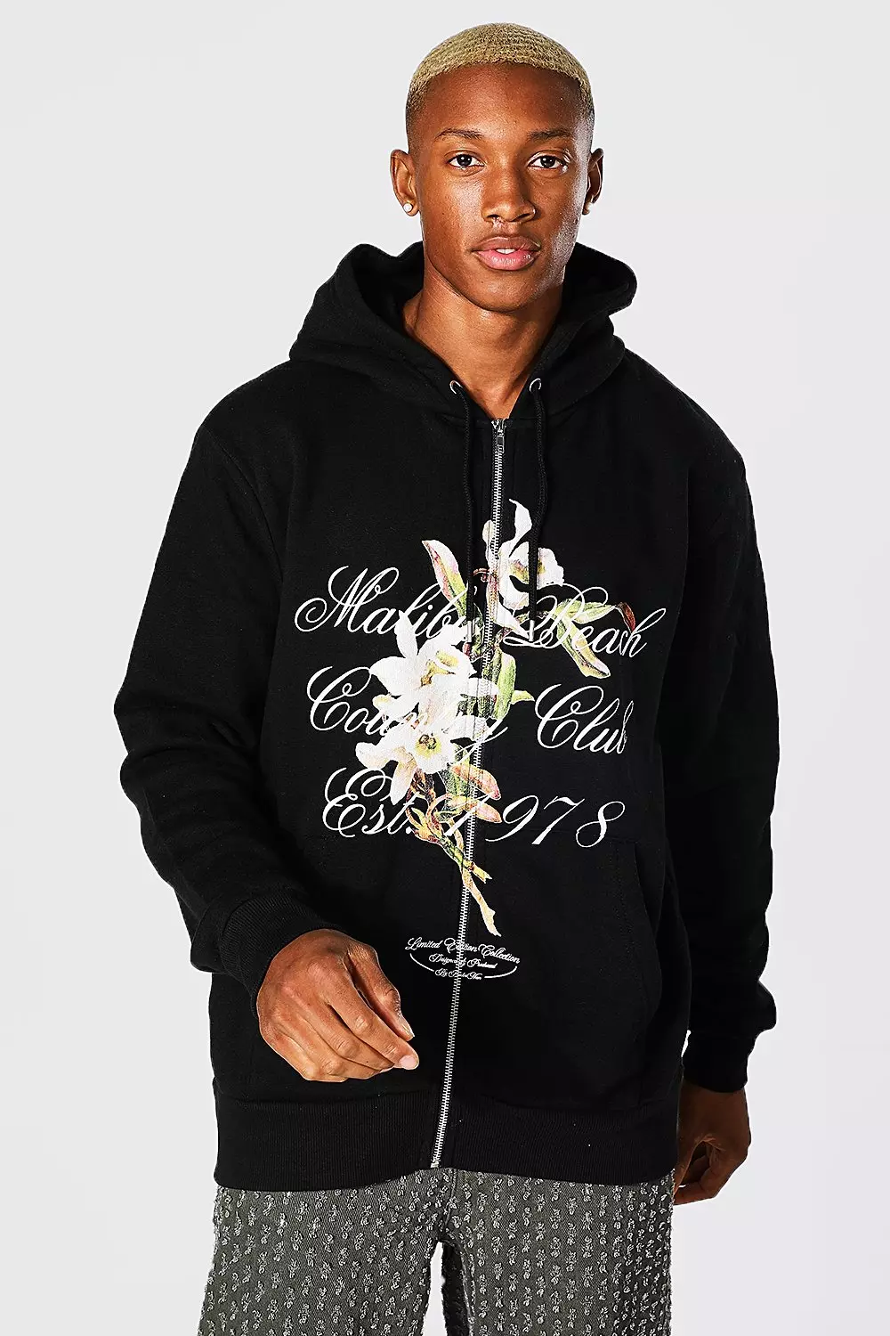 Malibu black hoodie new arrivals