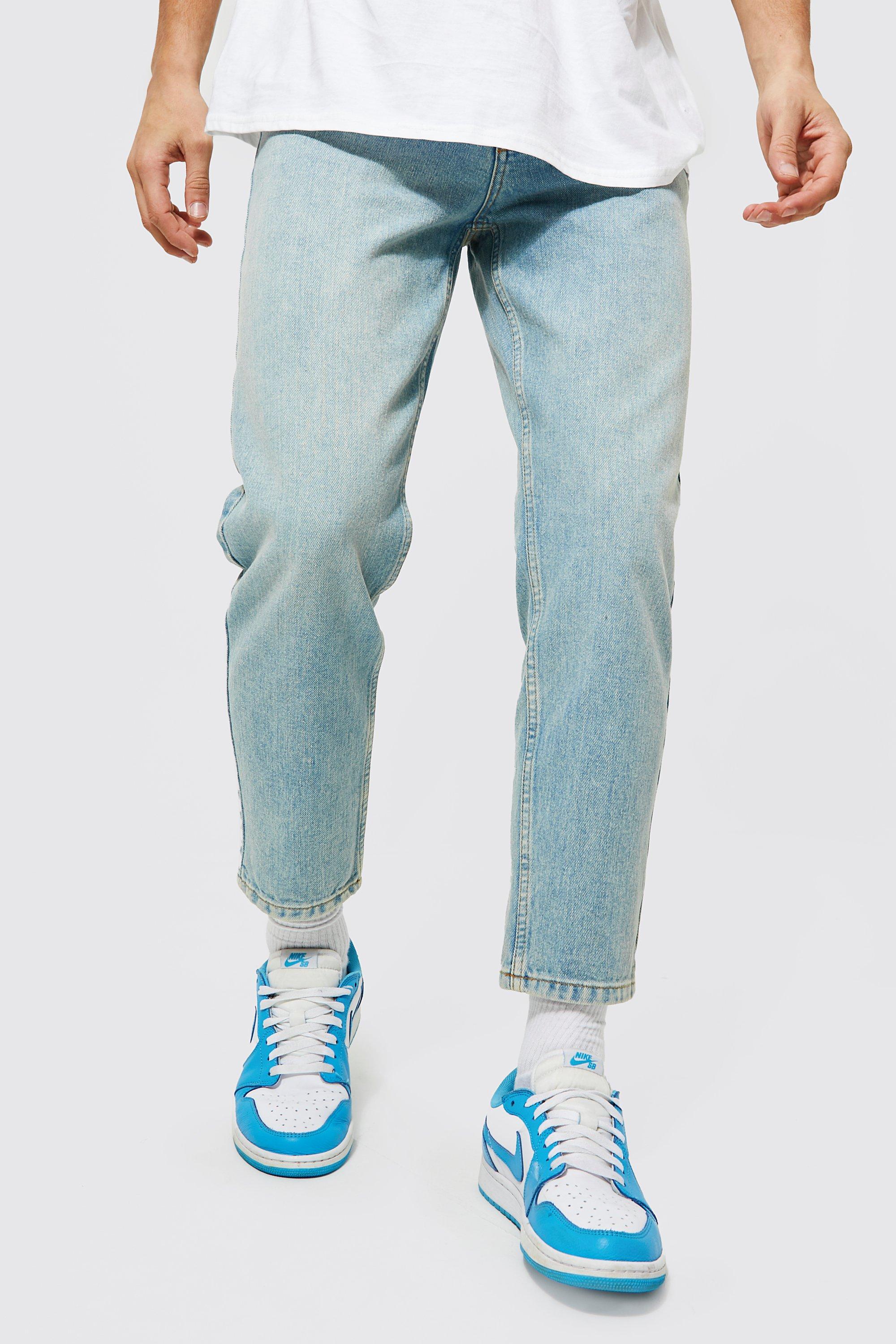 tapered bottom jeans