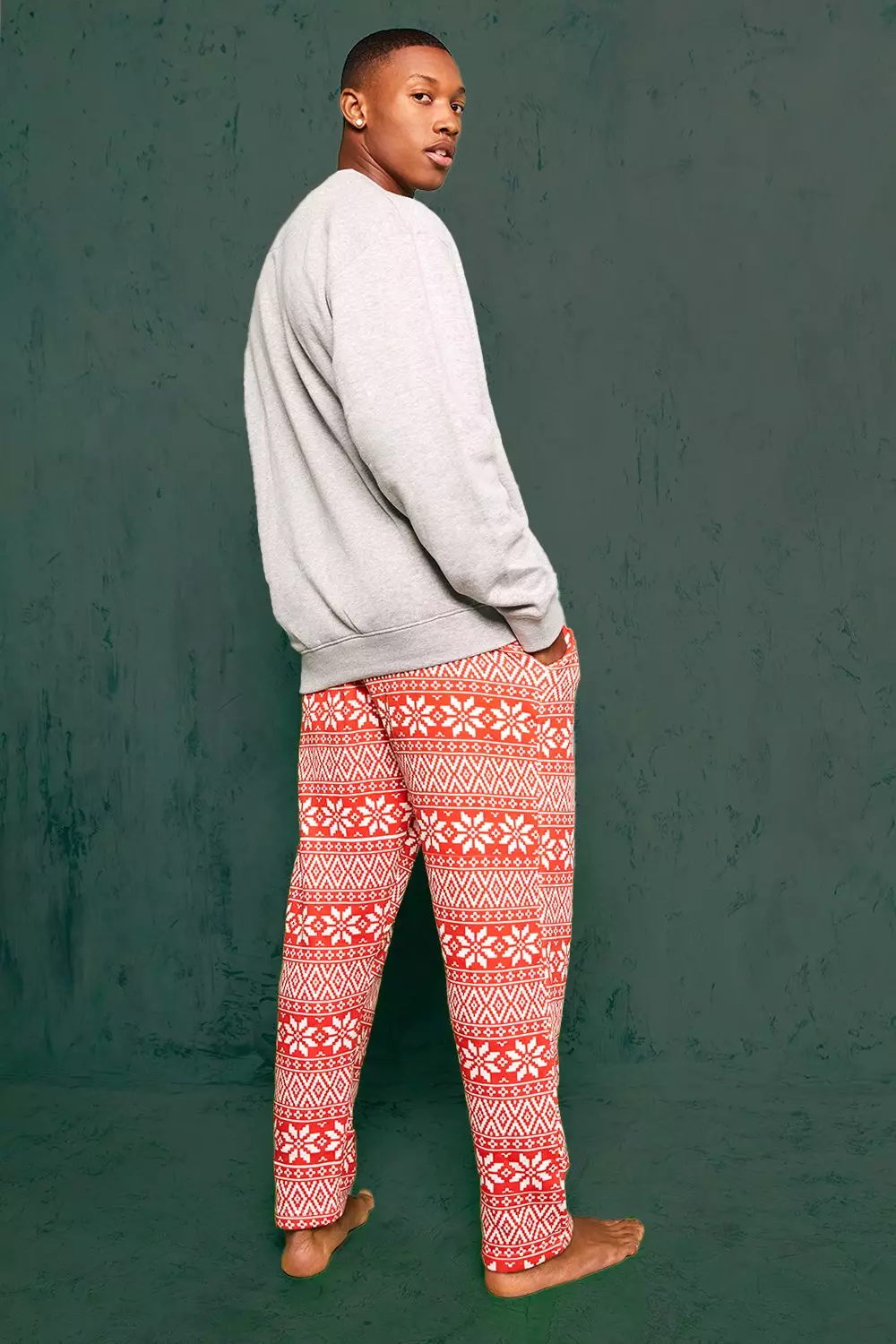 His Loungewear Sweater And Jogger Set