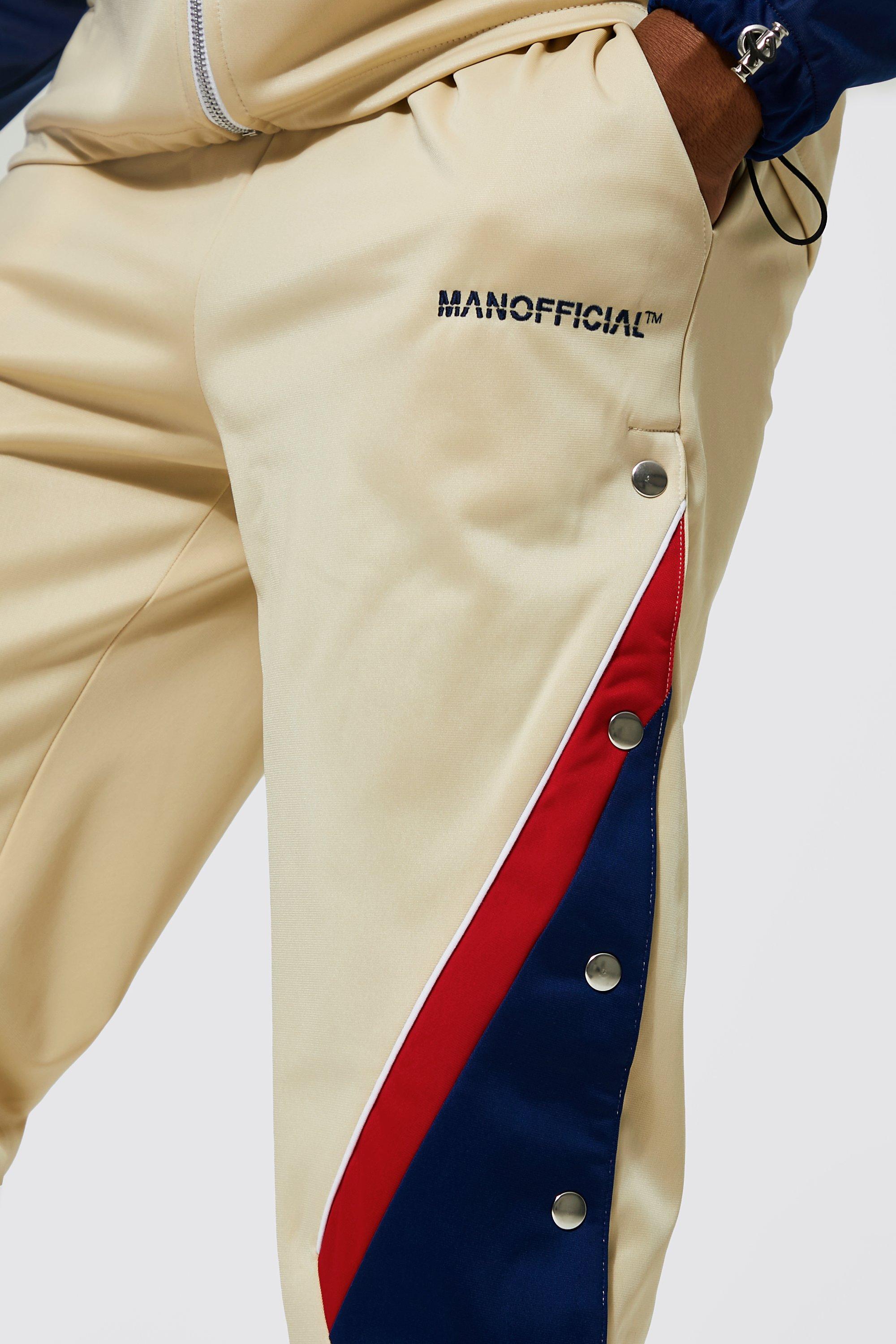 Tricot color block jogger sales