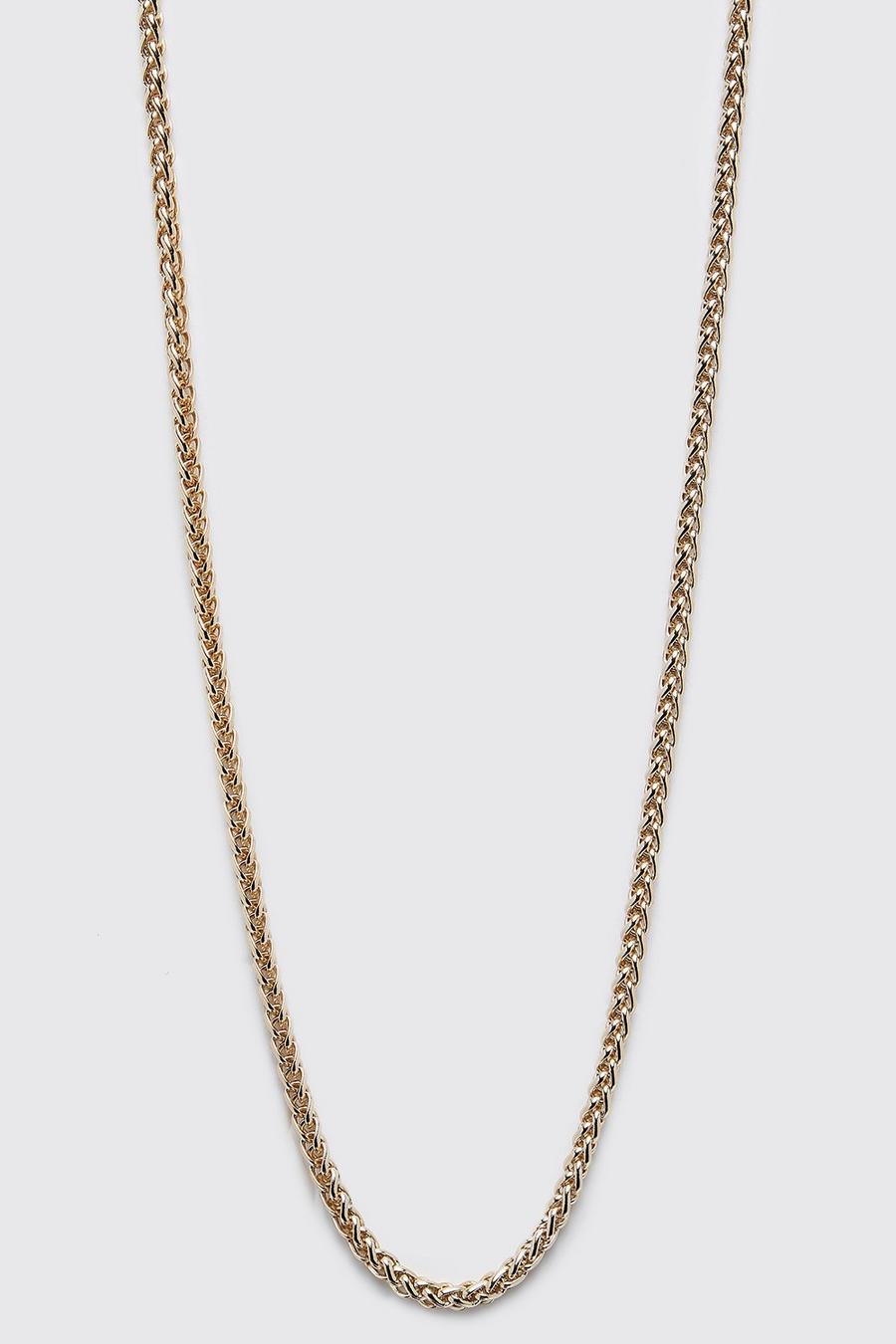 Gold Rope Chain Necklace image number 1