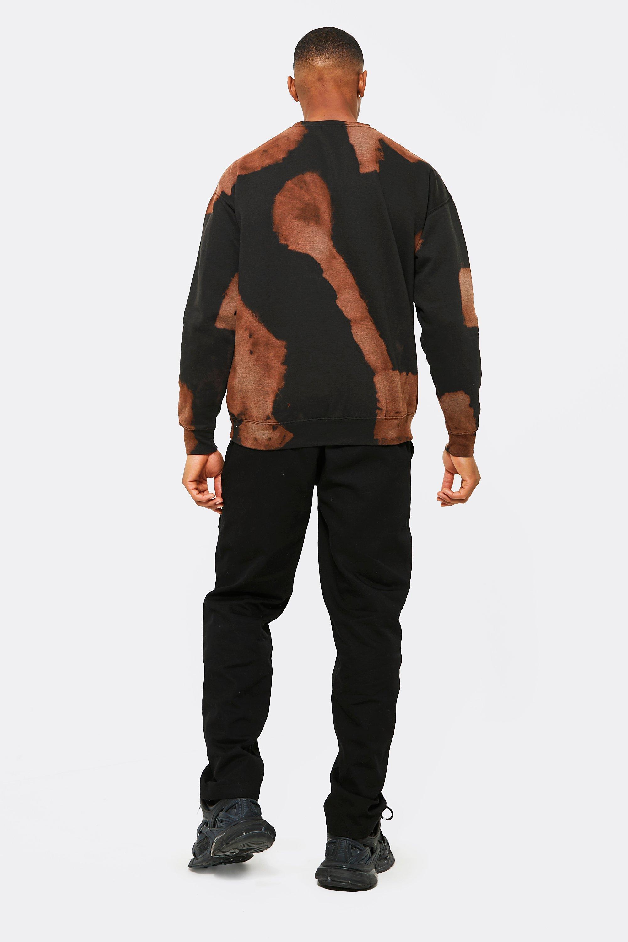 Oversized bleached sweatshirt hotsell