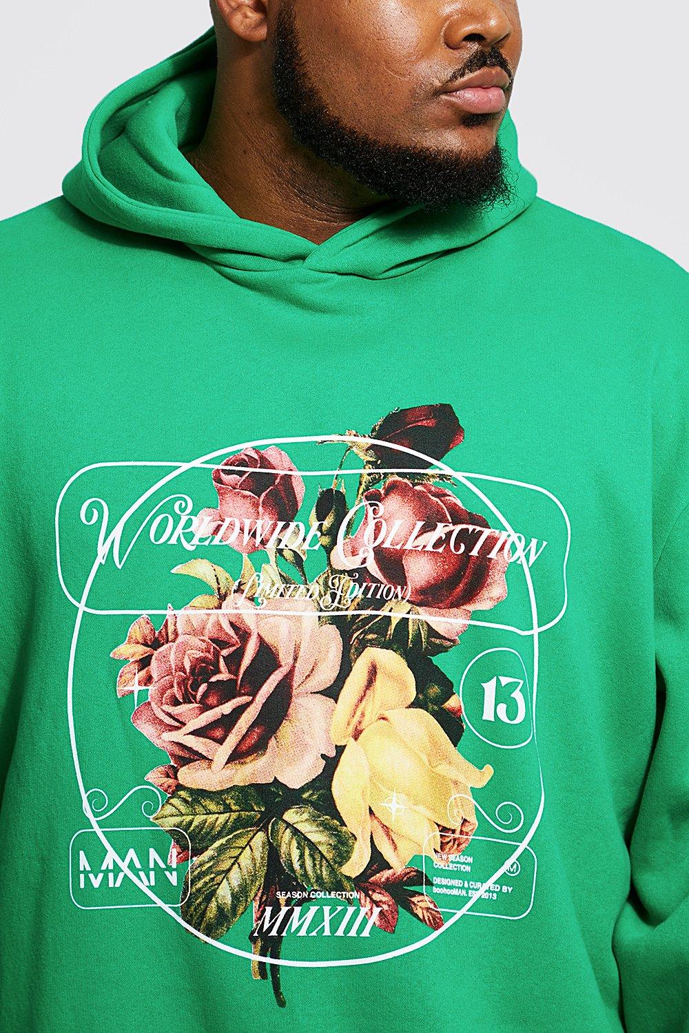 Diamond hot sale rose hoodie