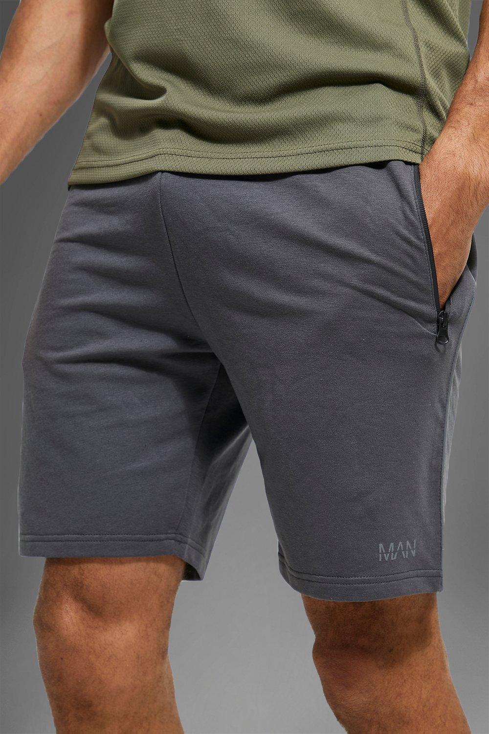 Mid length hot sale athletic shorts