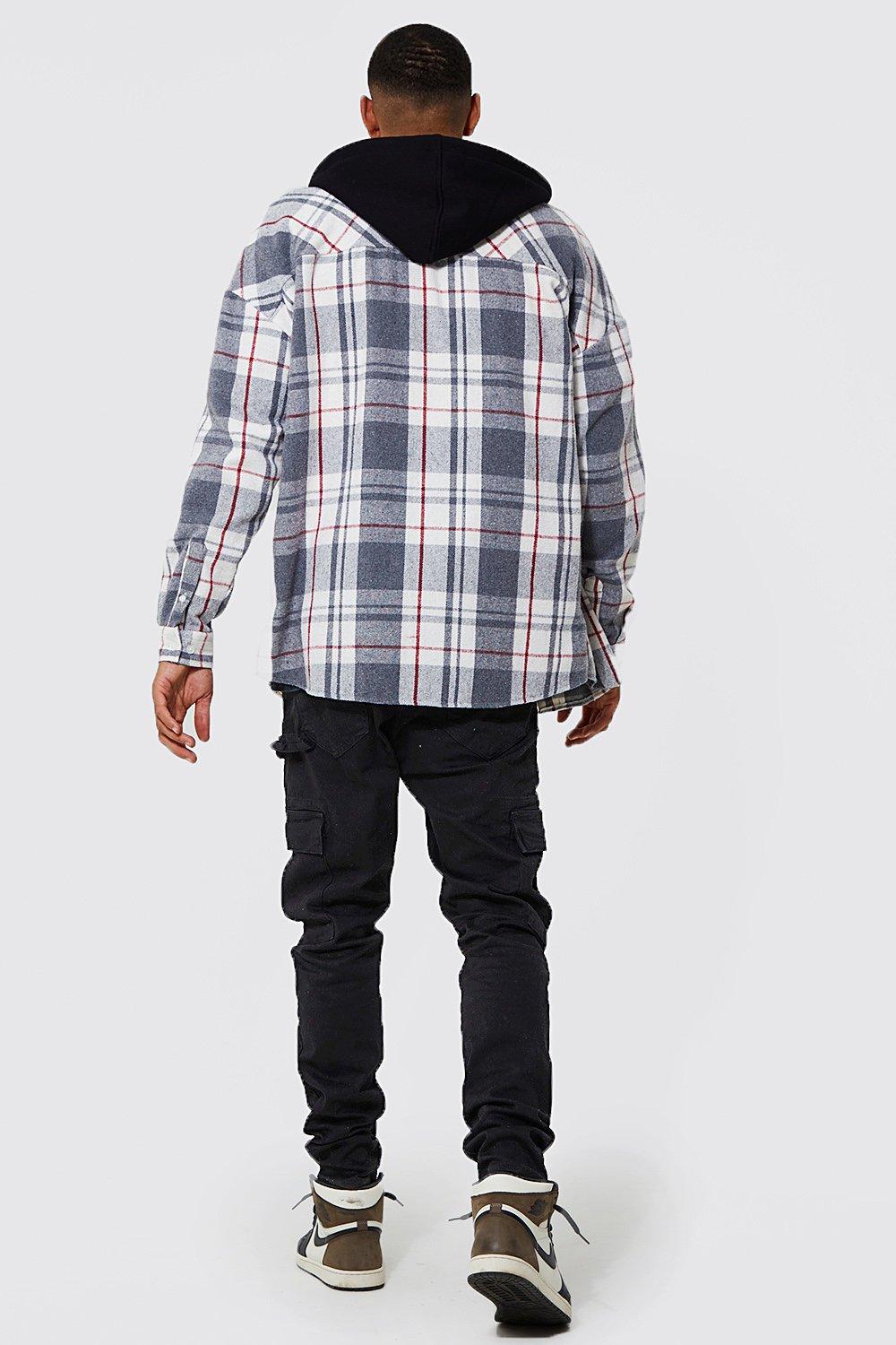 Carpenter shirt jacket cotton on sale flannel