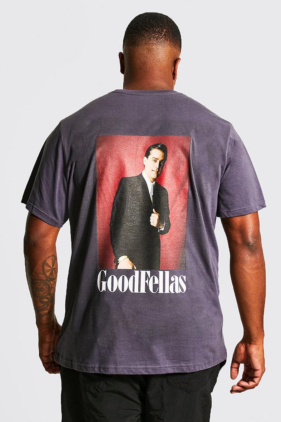 Charcoal Plus Goodfella Front Back License T-shirt image number 1