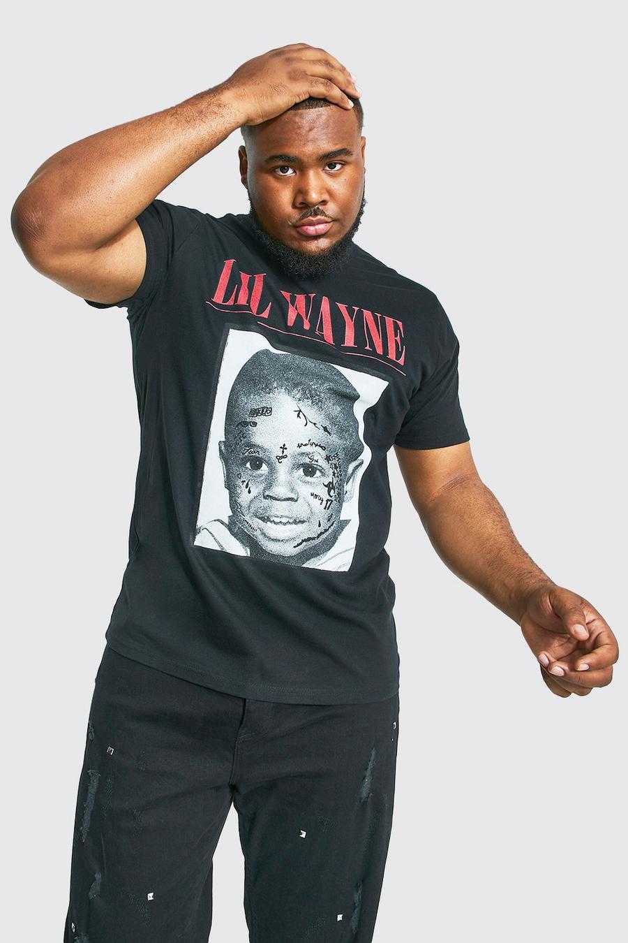Black Plus - Lil Wayne T-shirt image number 1