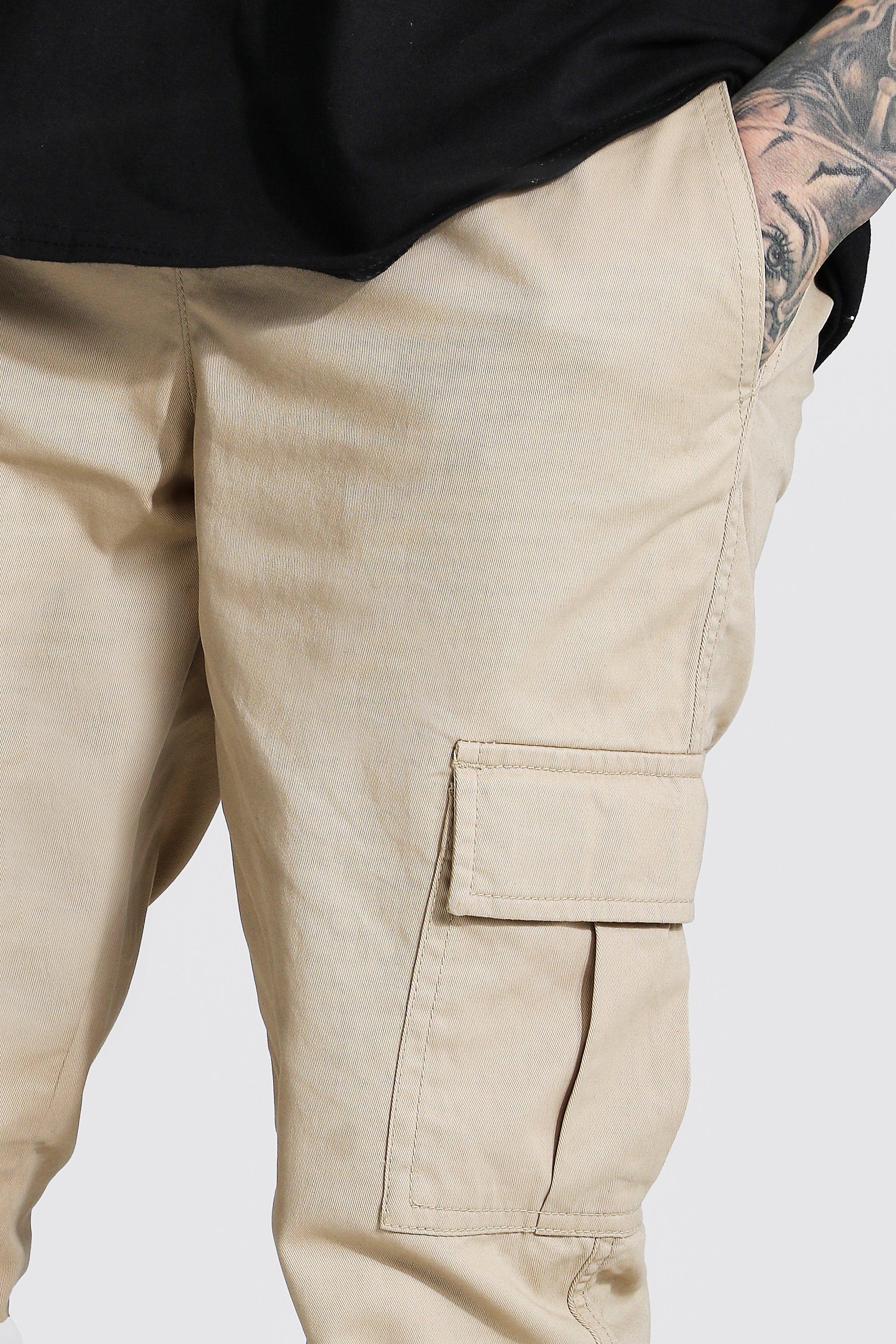 cargo trousers stone