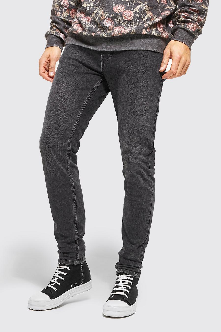Mid grey grå Tall - Skinny jeans