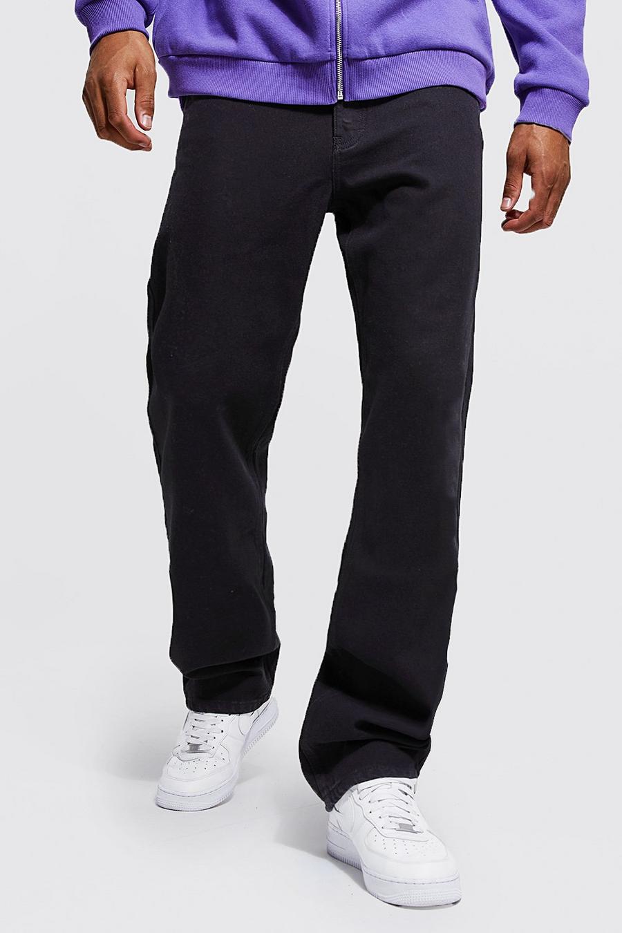 True black Tall - Jeans med ledig passform image number 1