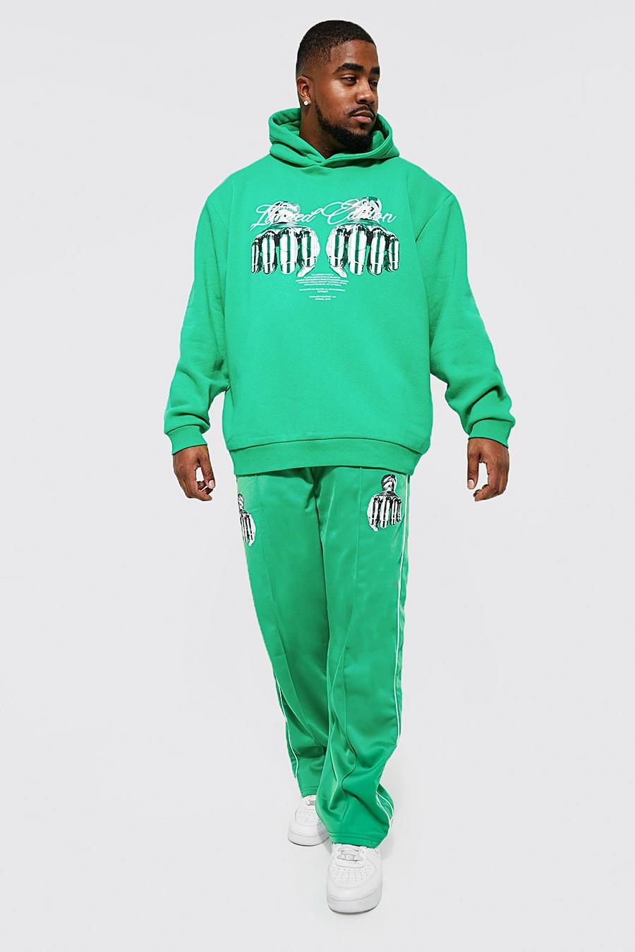 Green Plus Oversized Lmtd Edition Hooded Tracksuit image number 1