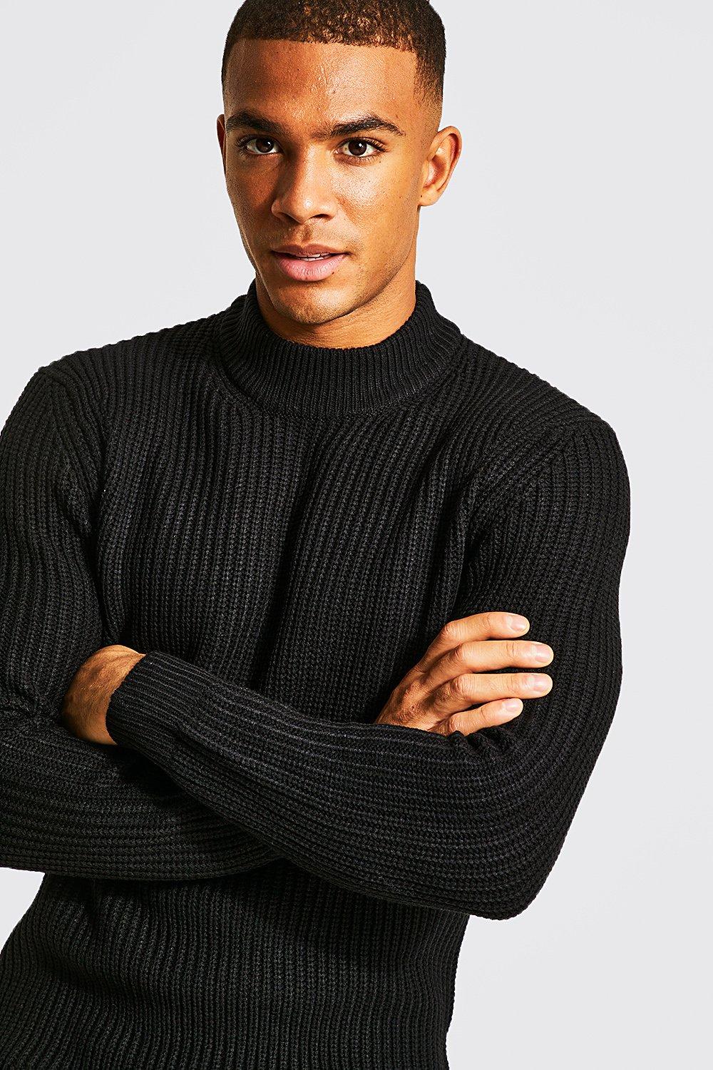 Men's turtle neck on sale jumper