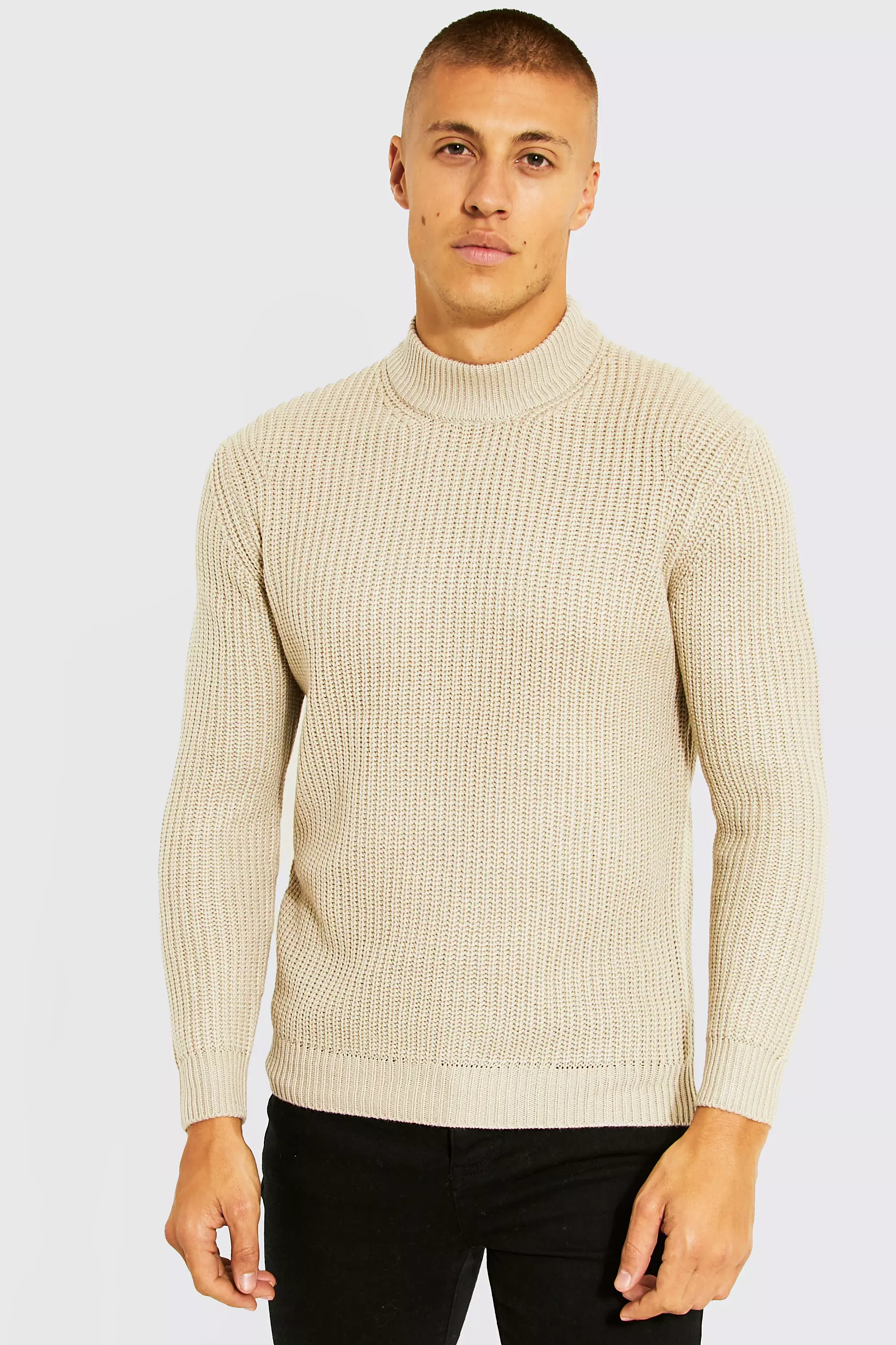 Chunky ribbed jumper best sale