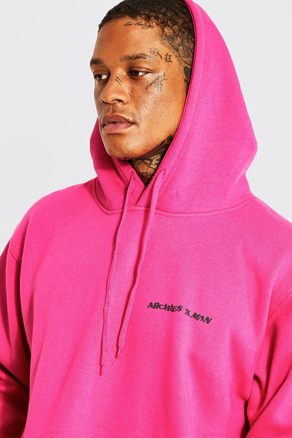 Oversized slogan clearance hoodie