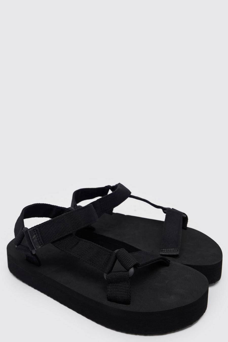Black schwarz Technical Sandal