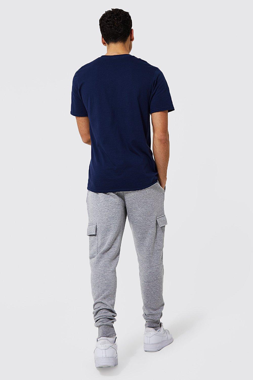 【boohoo】SKINNY FIT CARGO JOGGER(2color) Skinny Fit Cargo Jogger | boohoo