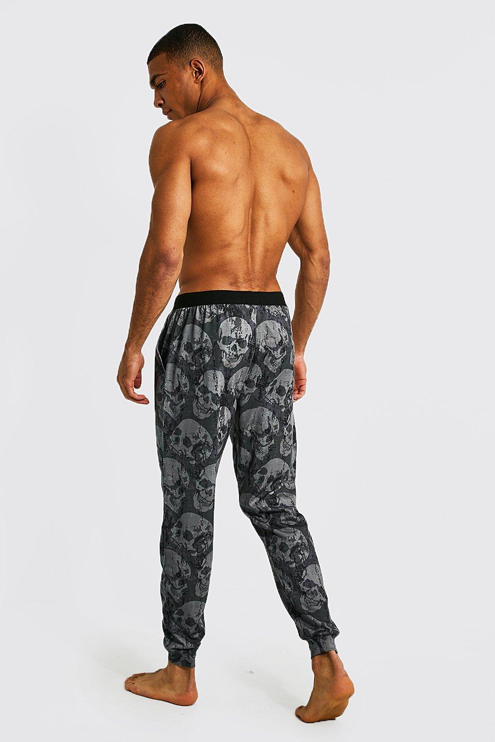 Skull All Over Print Loungewear Pant