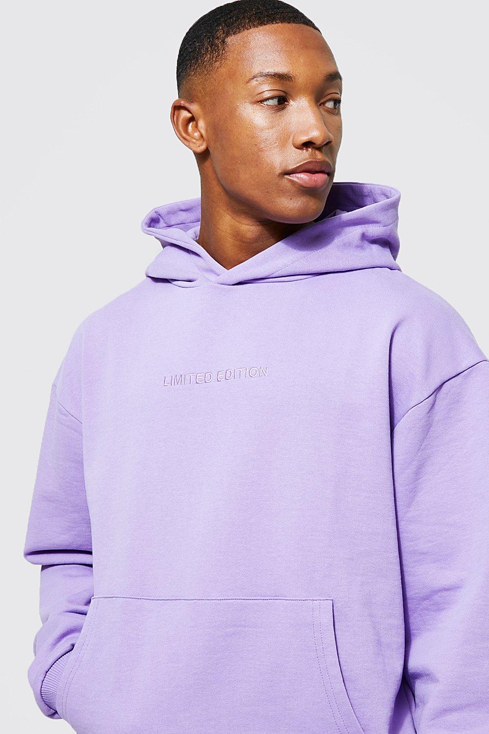 Lilac hoodie shop men