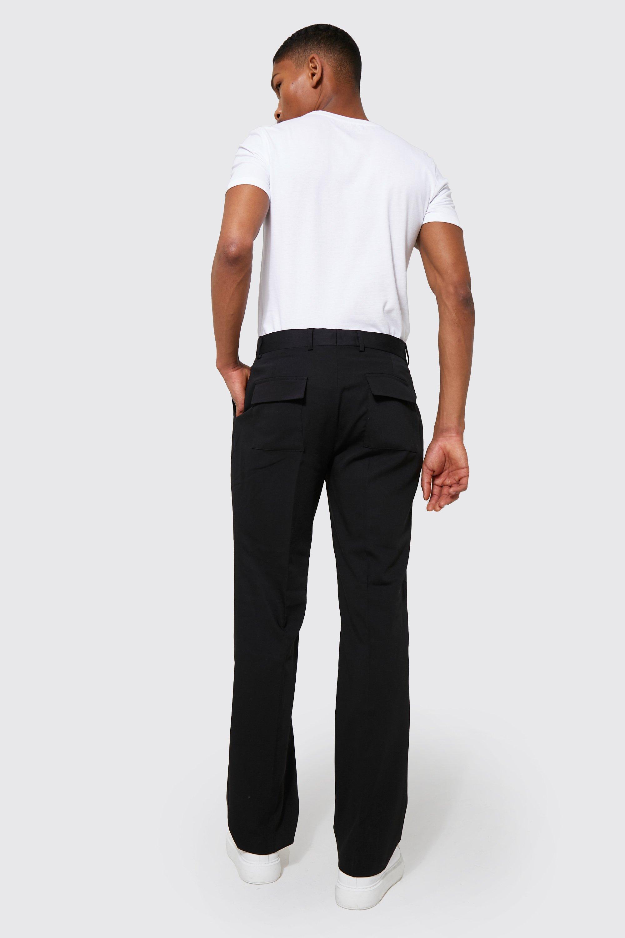 Straight Leg Tailored Trouser | boohoo USA