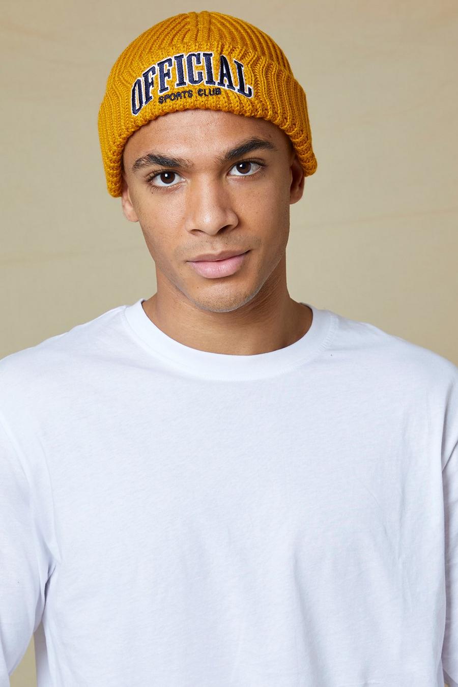 Yellow giallo Gym Classics Official Micro Beanie image number 1