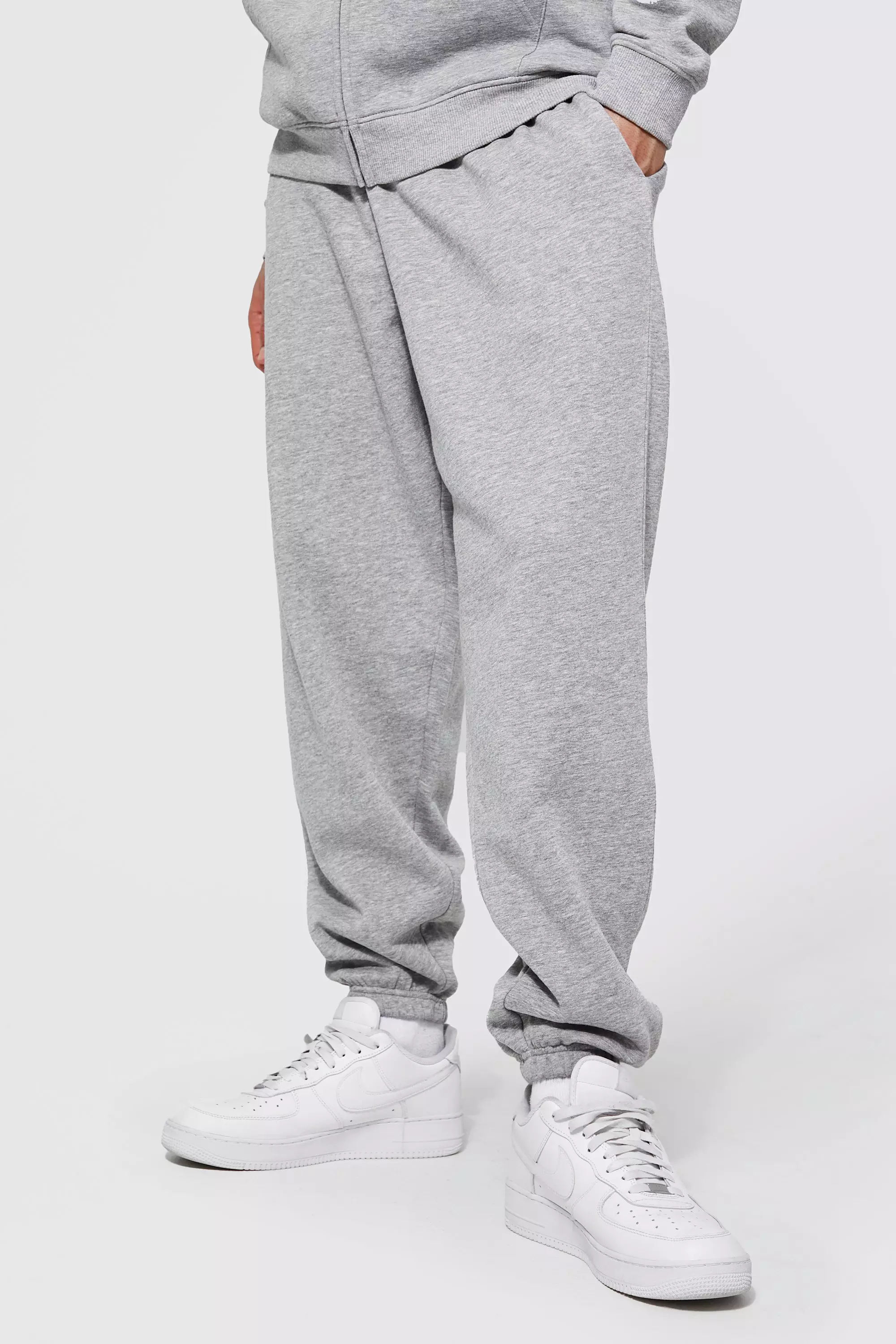 Grey marl Tall Basic Loose Fit Jogger alternative image