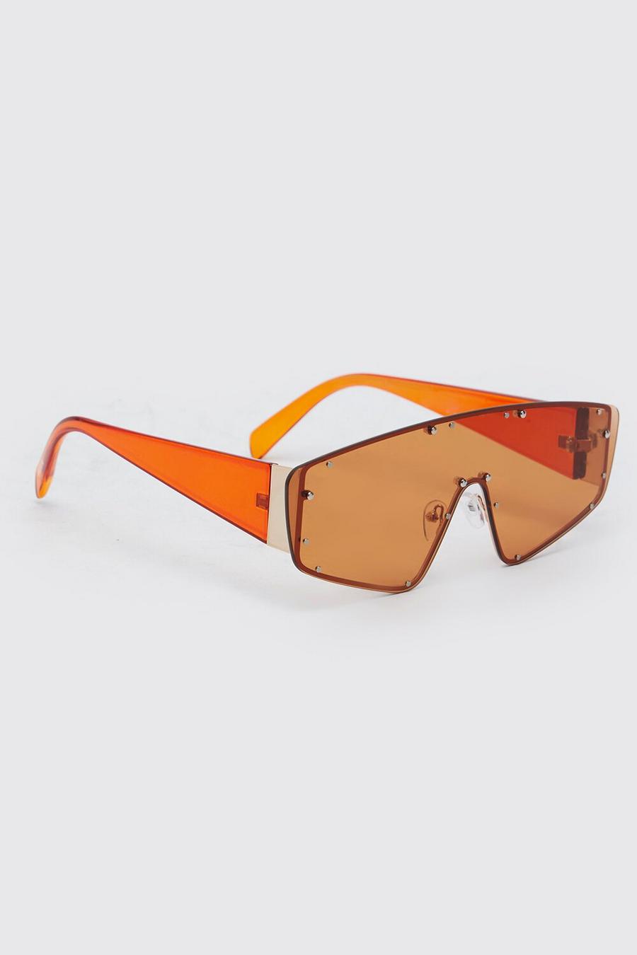 Orange Visor Sunglasses