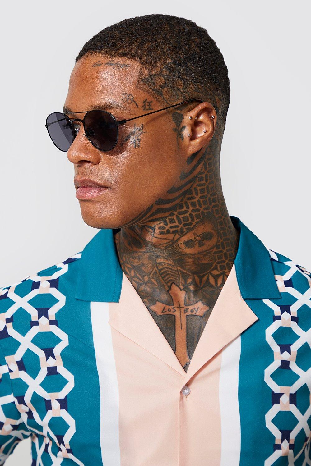 Metal bar sunglasses online