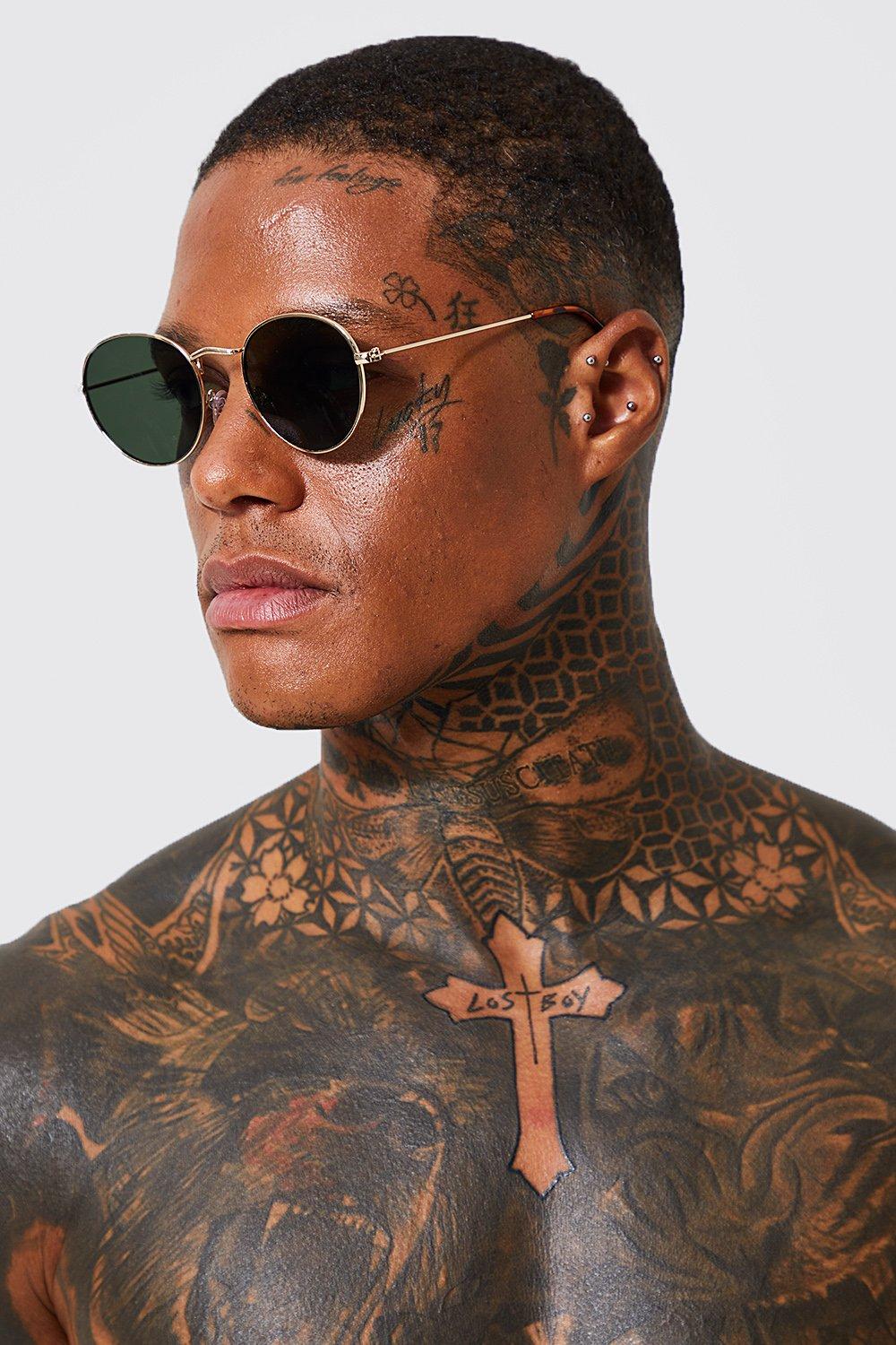 round sunglasses men