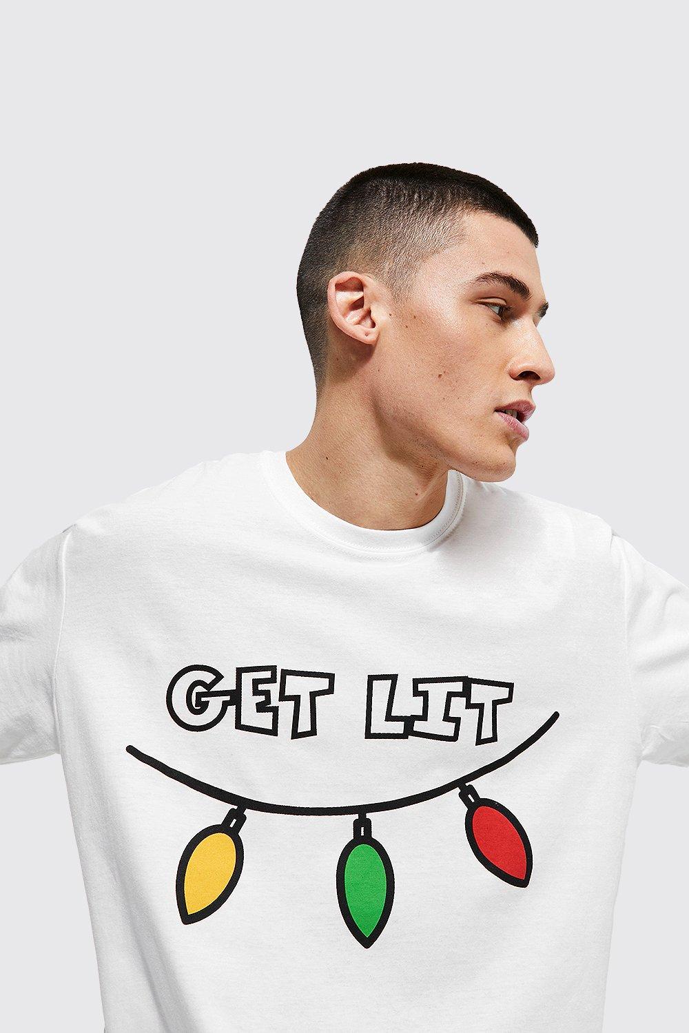 Oversized christmas hotsell t shirt