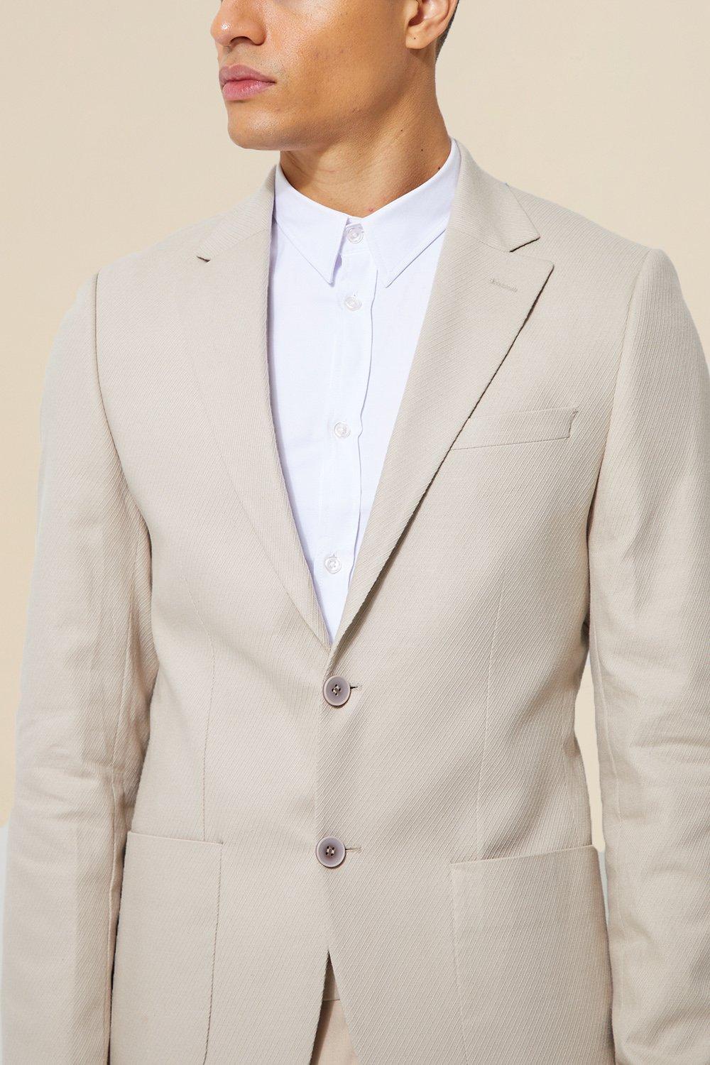 Textured on sale mens blazer