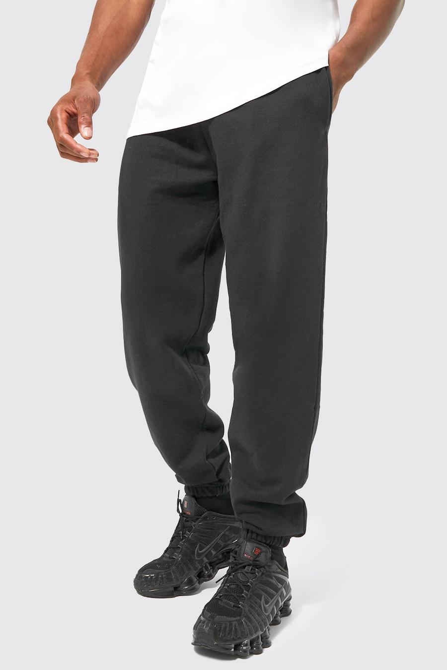 Pantaloni tuta Basic comodi, Black image number 1