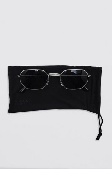 Black Hexagon Sunglasses