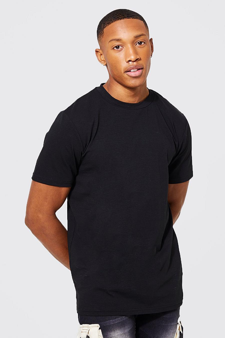 T-shirt cintré premium, Black image number 1