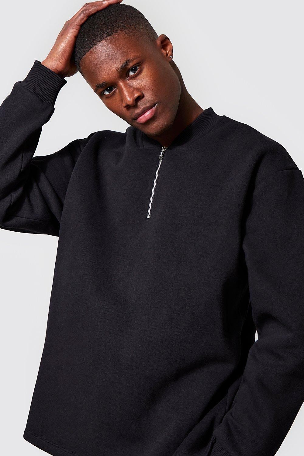 Neck zip clearance sweater