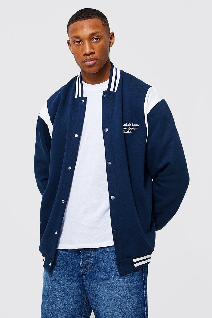 LOUIS VUITTON LV x YKEmbroidered Faces Varsity Blouson, blue - clothing &  accessories - by owner - apparel sale 