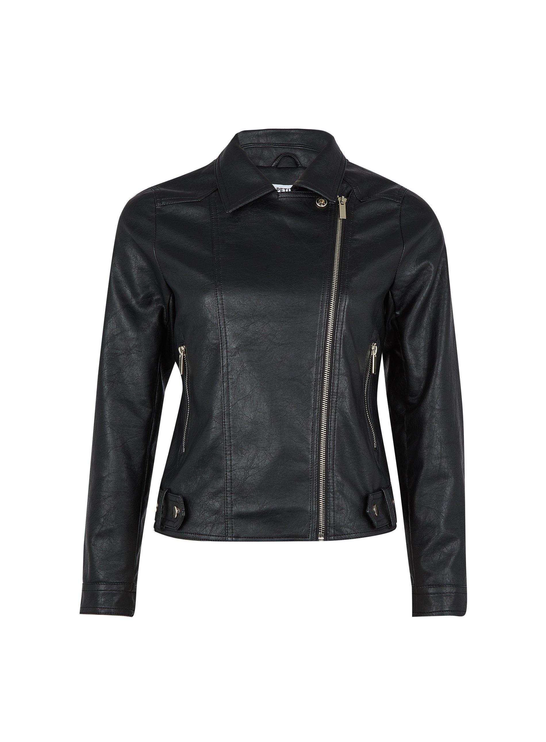 dorothy perkins pu jacket