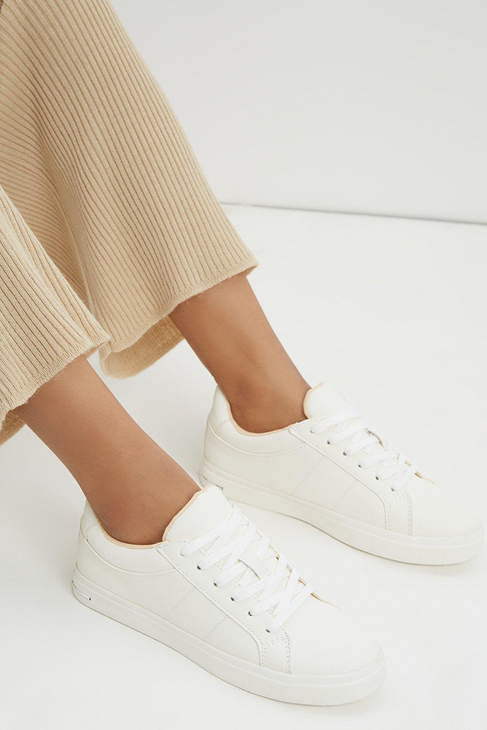 Trainers | White Infinity Trainer | Dorothy Perkins