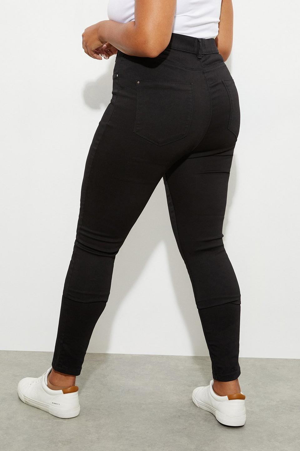 Jeans | Curve Black Frankie Skinny Jeans | Dorothy Perkins