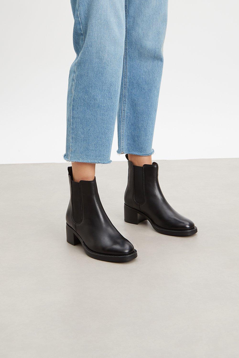 Principles Principles: Orna Leather Ankle Boots | Debenhams