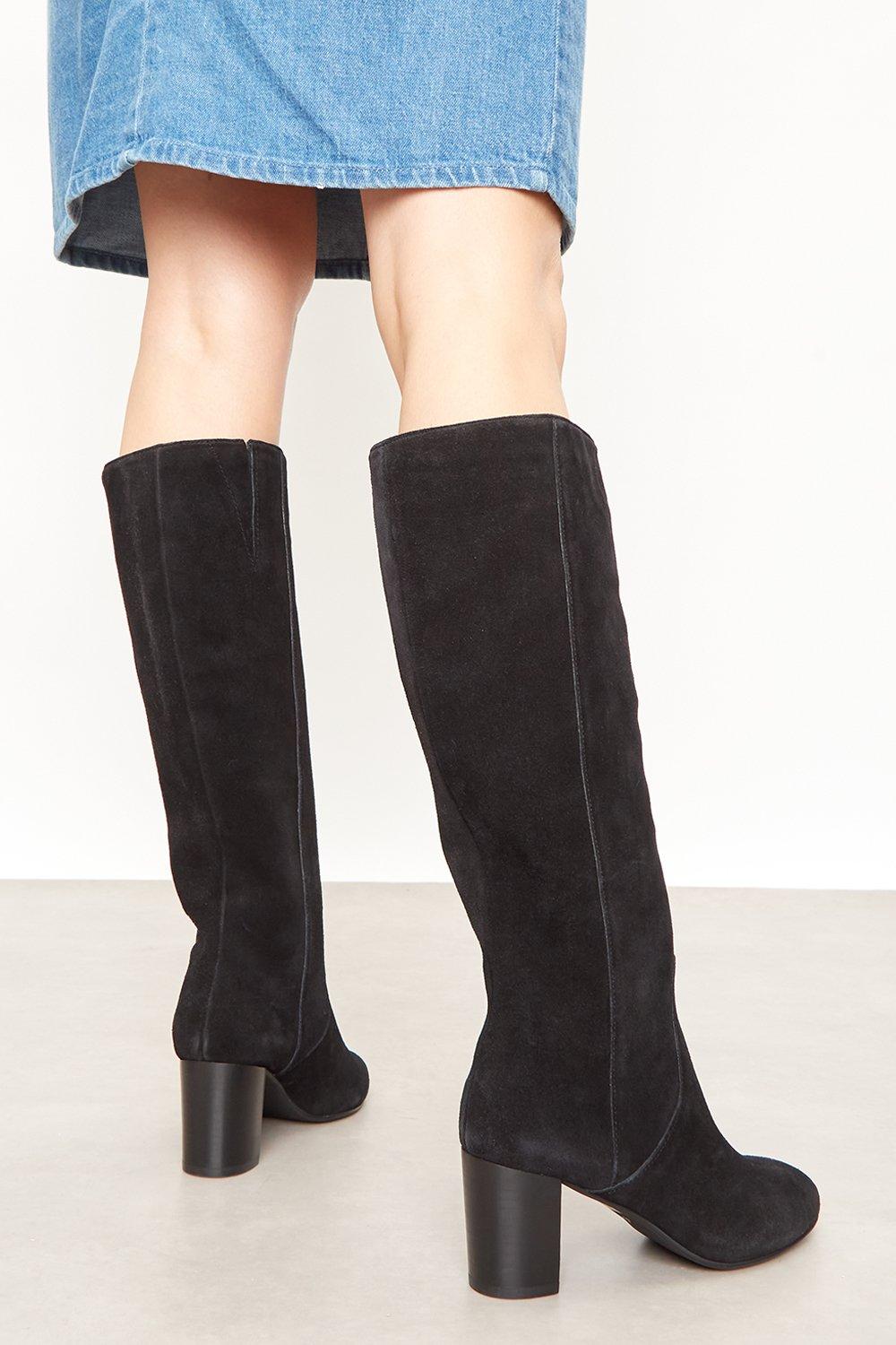 prada black riding boots