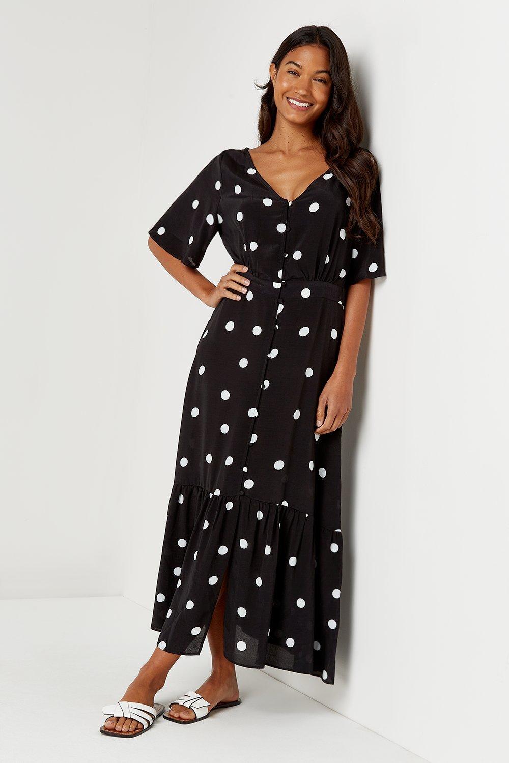 maya petite maxi dress