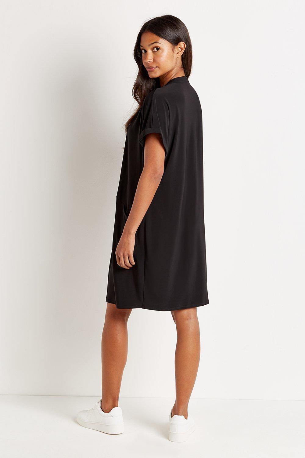 jersey pocket dress