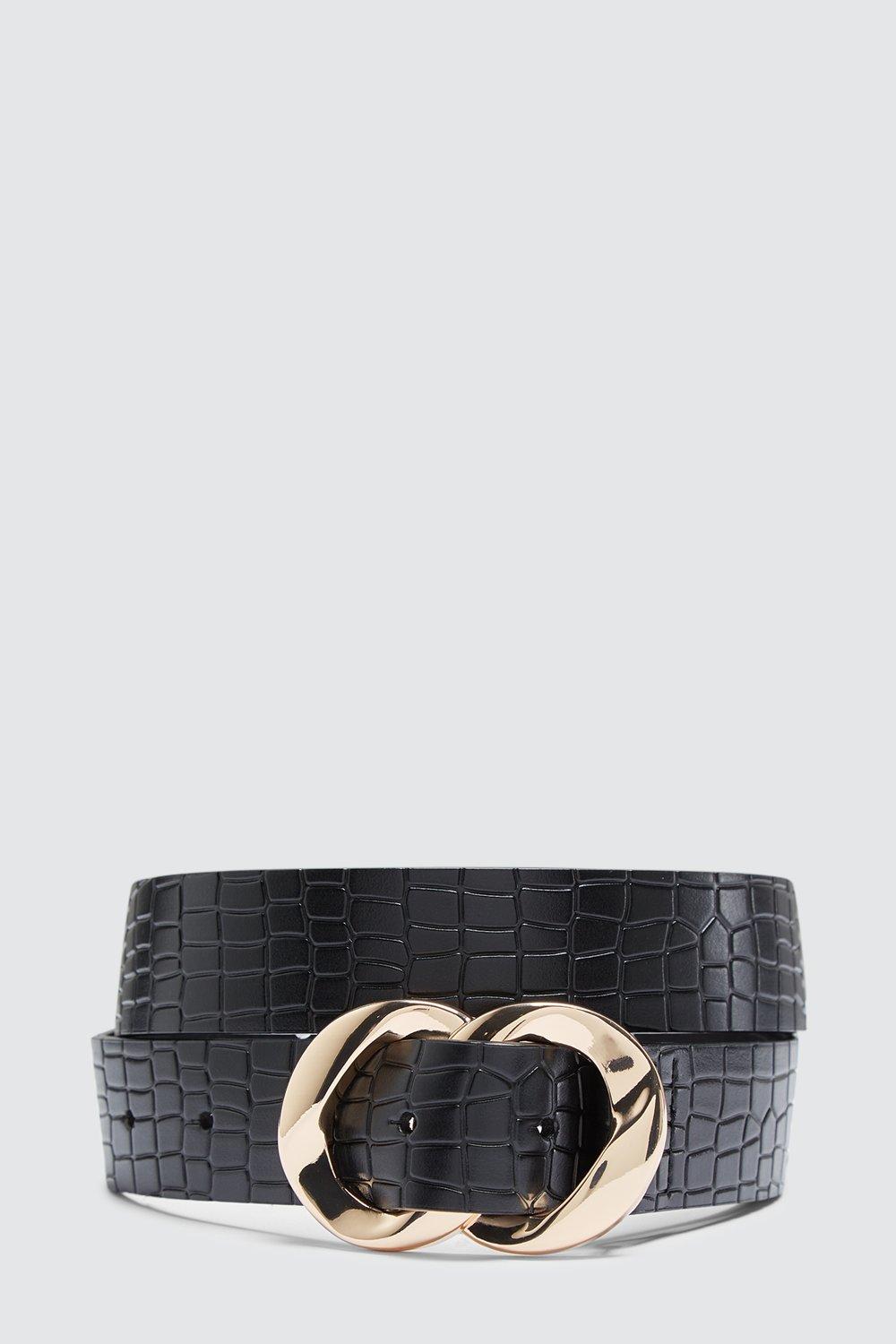 Belts | Luxe Leather Double Circle Belt | Wallis