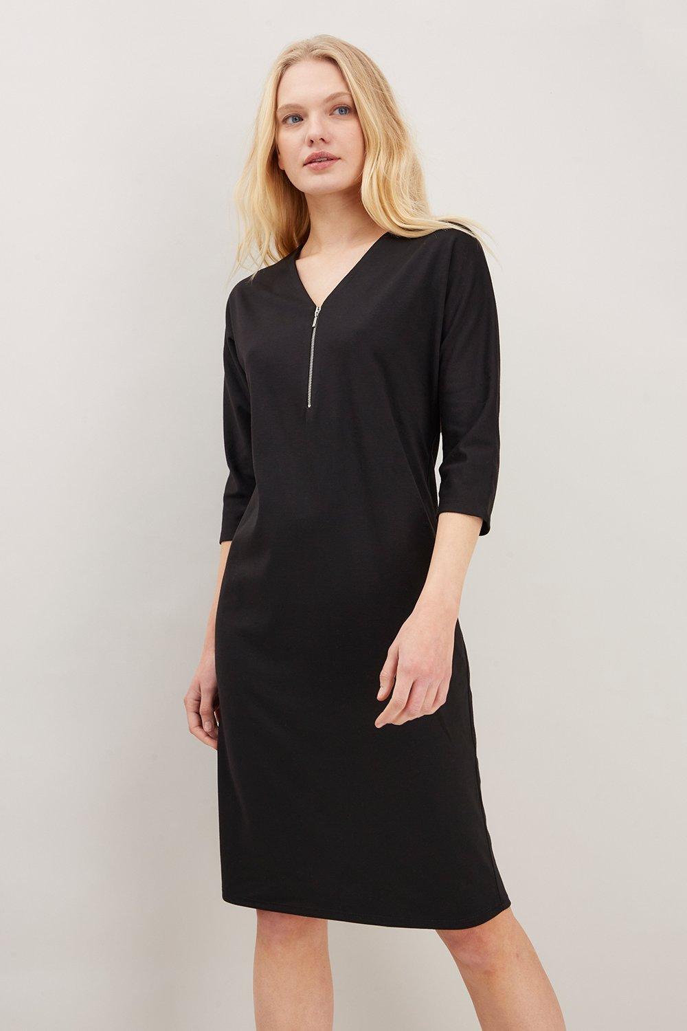 Dresses | Zip Front Dress | Wallis