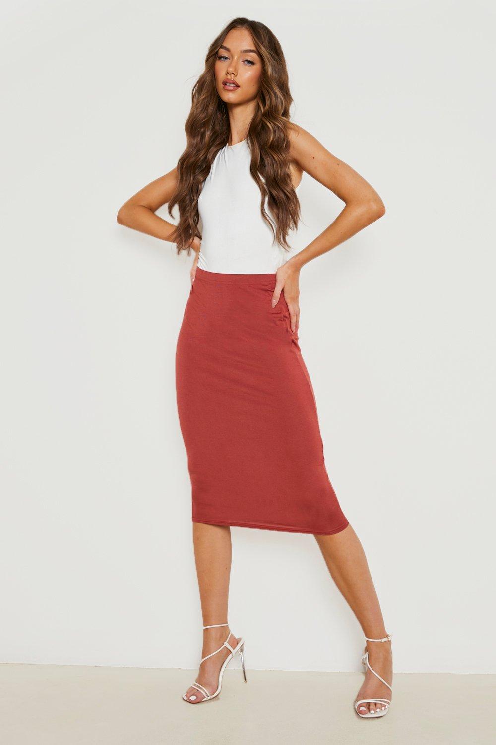 Knit skirt boohoo best sale