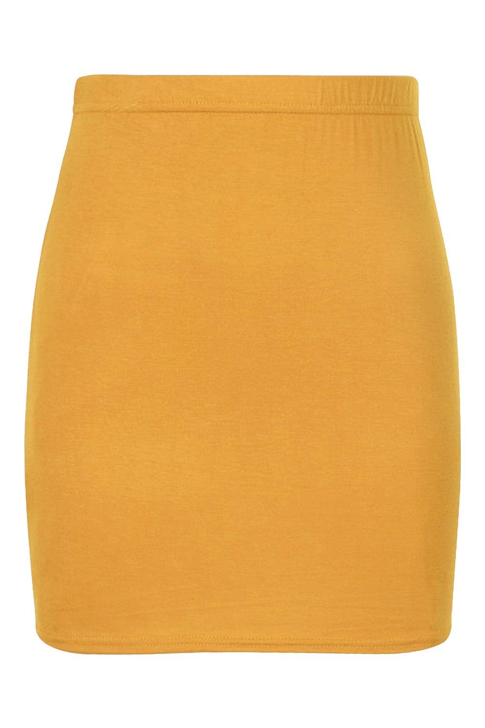 Basic Jersey Mini Skirt boohoo NO